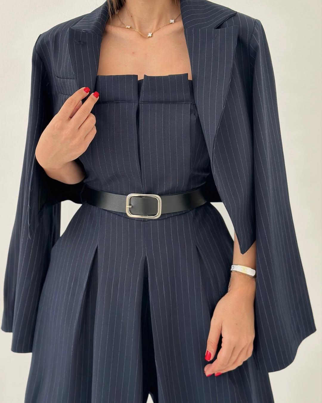 Harper and Miles™ - Women's Bustier Set + Jacket – Elegant & Trendy Style