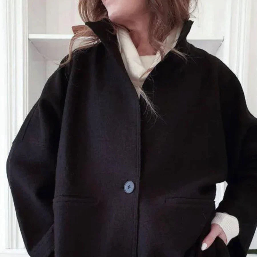 Michelle - Solid Long Sleeve Jacket