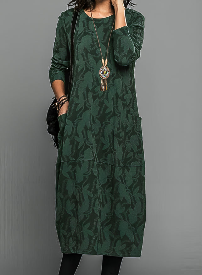 Madeleine | Warm winter dress with elegant cut