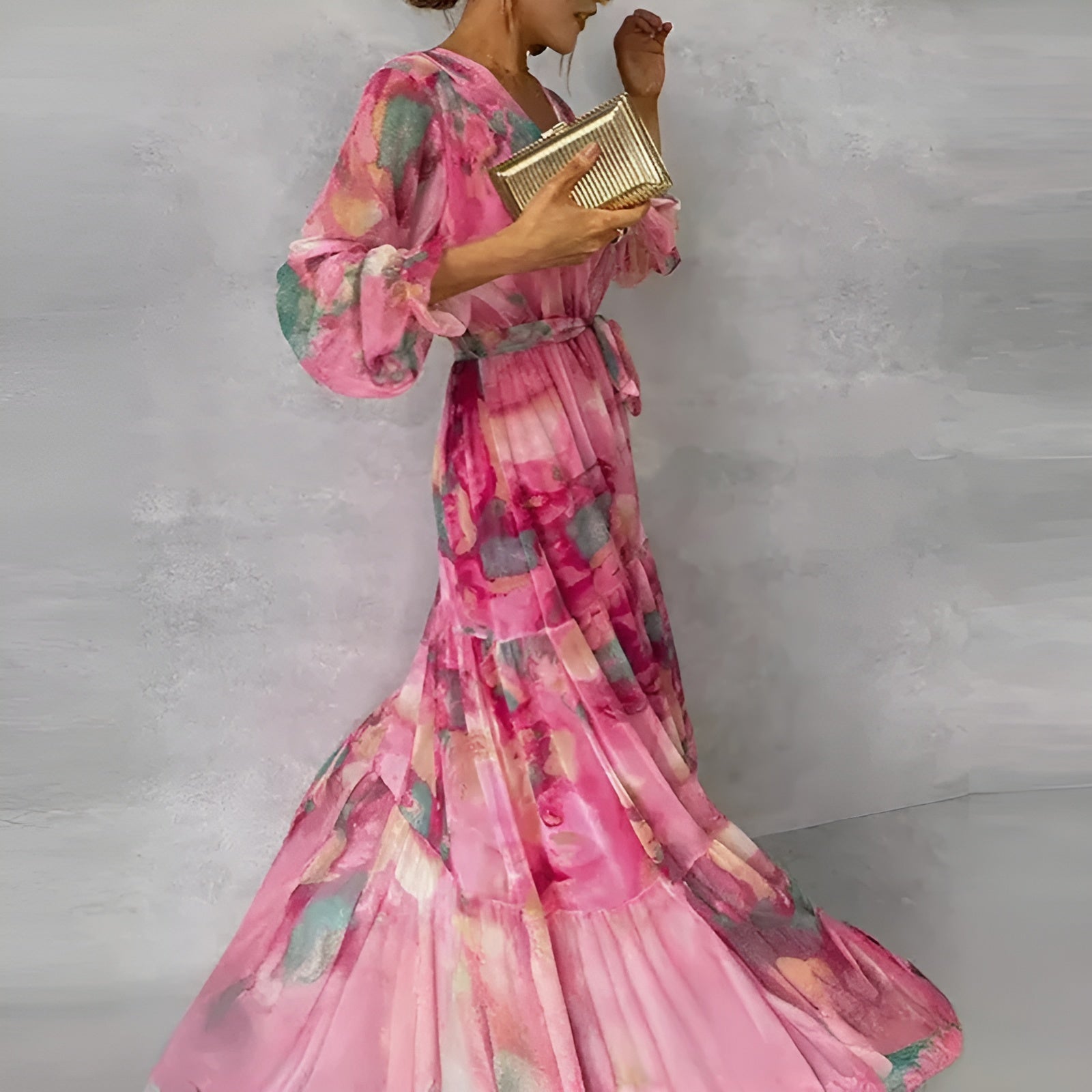 IDALIA | ELEGANT FLOWING DRESS