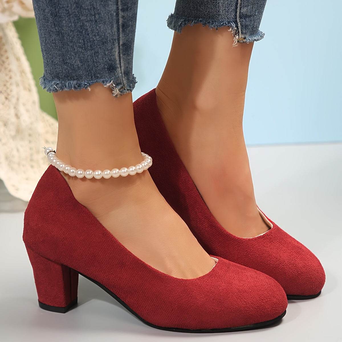 Laure™ – Wide Toe Pumps with Stable Heel for Pain-Free Comfort