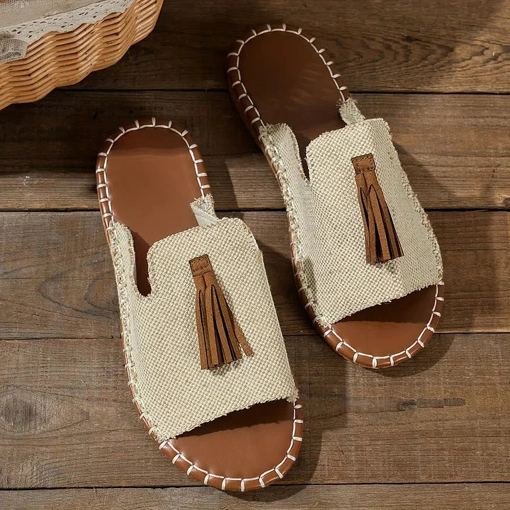 Women's Slip On Mules with Arch Support and Cushioned