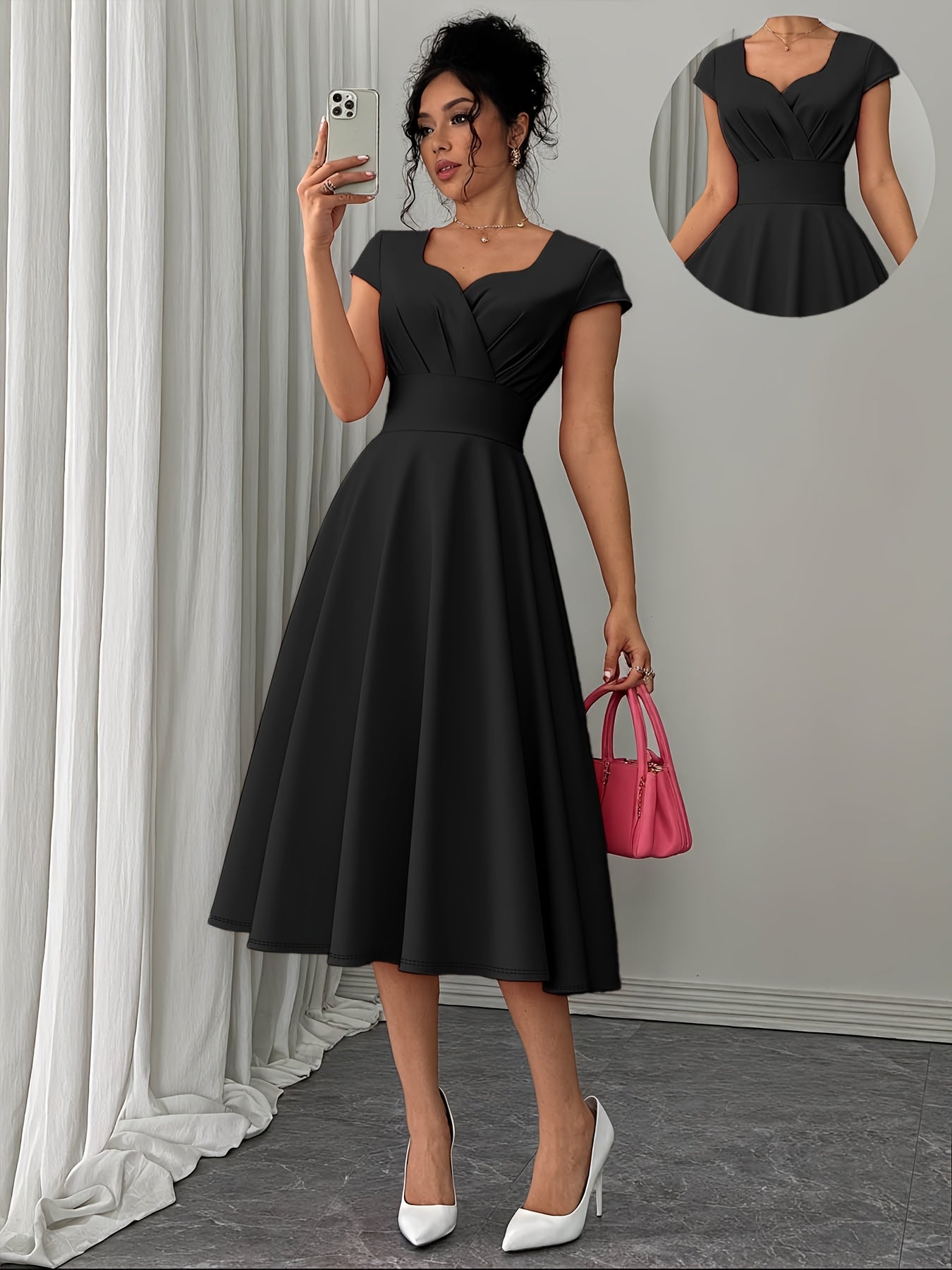 Penelope™ - Vintage Flared Dress