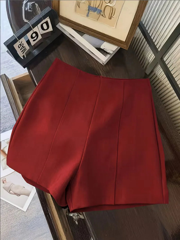 Women's Work Casual Shorts with High Waisted