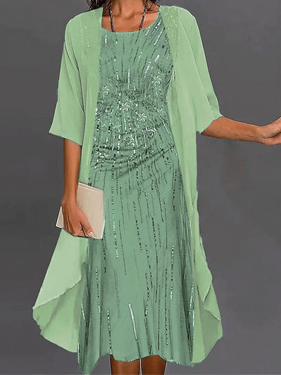 Aubrey™ - Elegant Sequins Dress