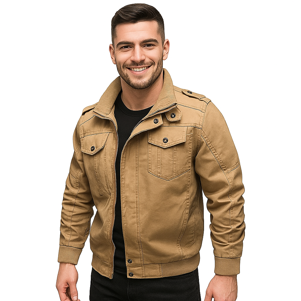 Noah™ - Stylish Autumn Jacket with Multi Pockets