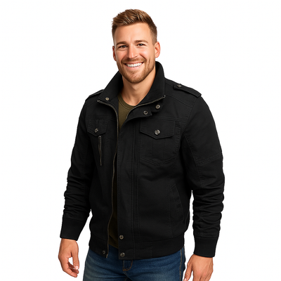 Noah™ - Stylish Autumn Jacket with Multi Pockets