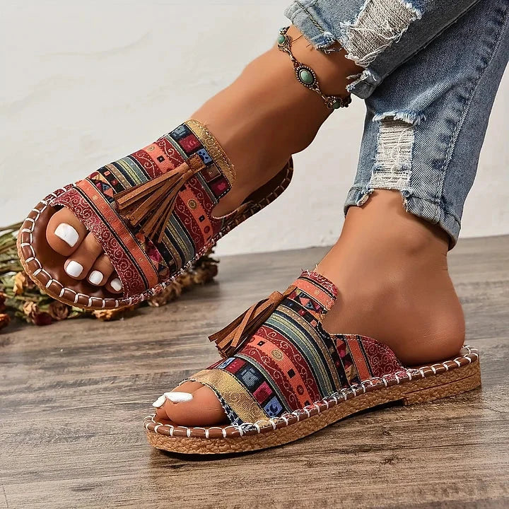 Women's Slip On Mules with Arch Support and Cushioned