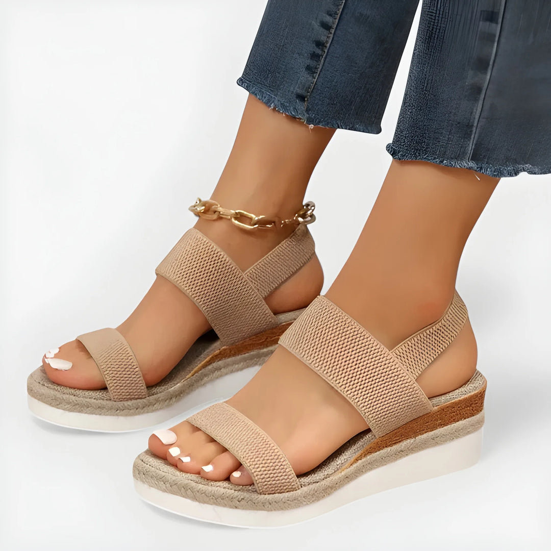 Women's Strappy Athletic Sandals with Non Slip Sole and Arch Support