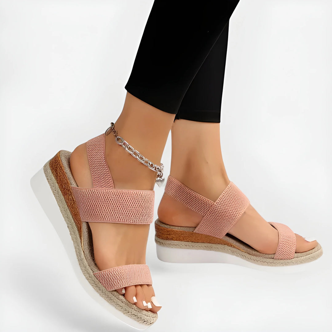 Women's Strappy Athletic Sandals with Non Slip Sole and Arch Support