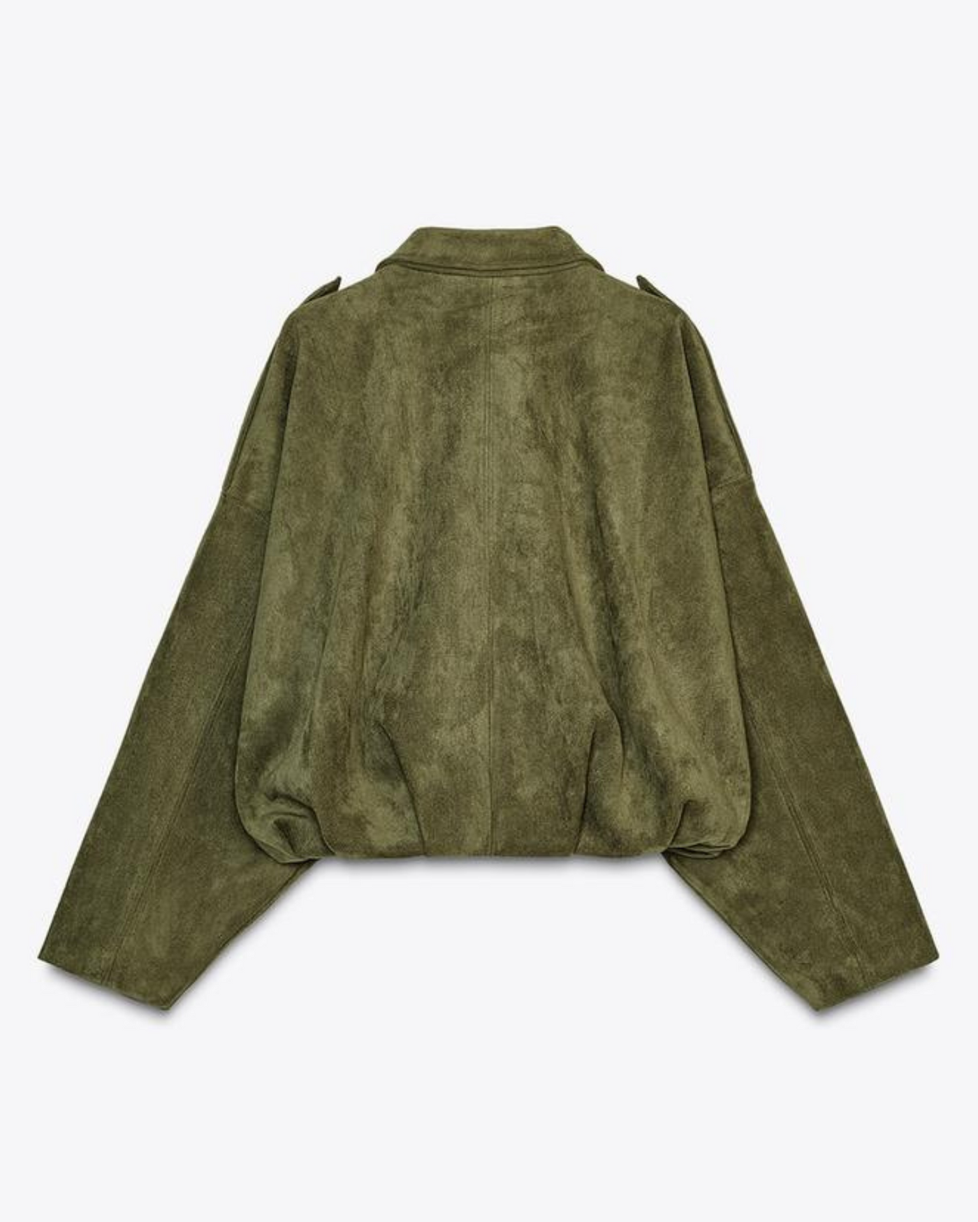 Ella™ - Suede Bomber Jacket
