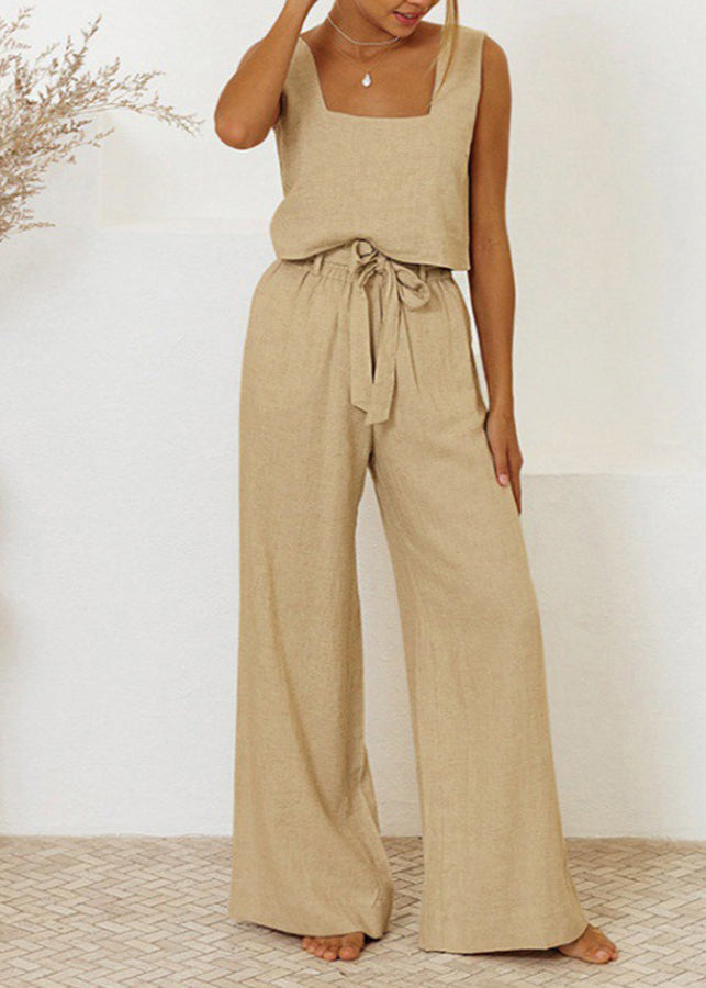 Lily™ - Chic Top with Wide-Leg Pants Set