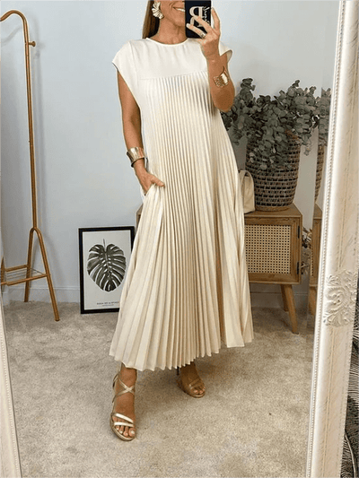 Zoe™ - Pleated Elegant Dress