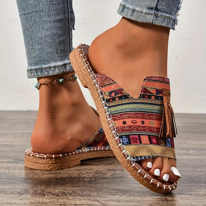 Women's Slip On Mules with Arch Support and Cushioned