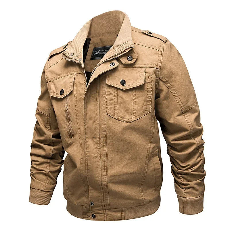 Noah™ - Stylish Autumn Jacket with Multi Pockets