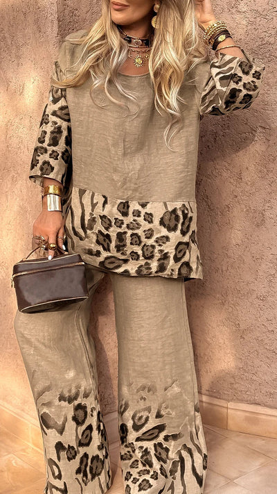 Scarlett™ - Stylish Leopard Print Set