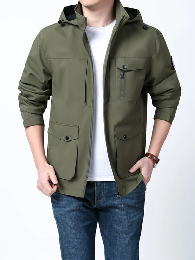 Henry™ - Comfortable Waterproof Jacket with Detachable Hood