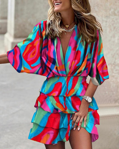 Peyton™ - Stylish Print Dress