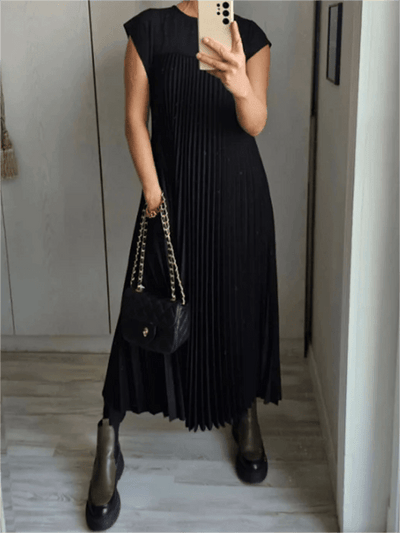 Zoe™ - Pleated Elegant Dress