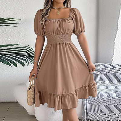 Amelia™ - Elegant Tummy Coverage Dress