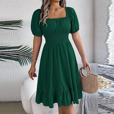 Amelia™ - Elegant Tummy Coverage Dress