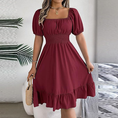 Amelia™ - Elegant Tummy Coverage Dress