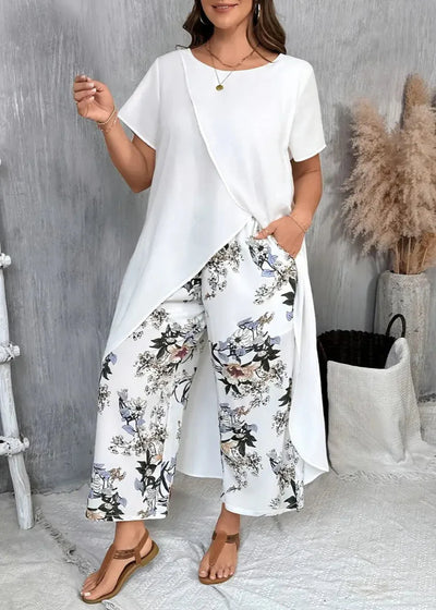 Harper™ - Elegant Floral Print Set