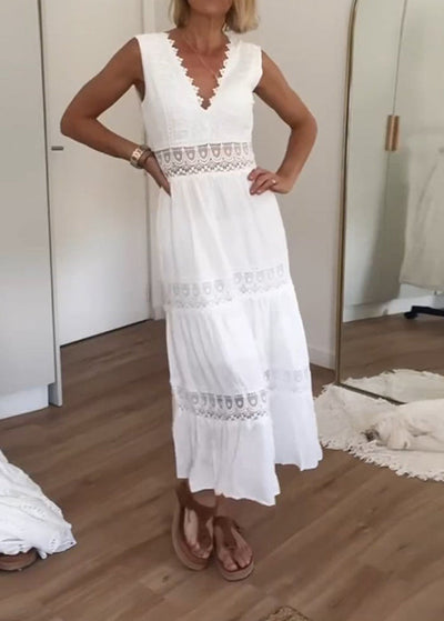 Peyton™ - Comfortable Loose Printed Patchwork Dress
