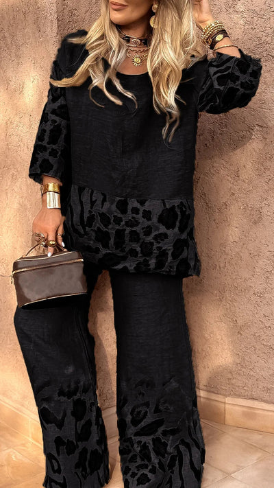 Scarlett™ - Stylish Leopard Print Set