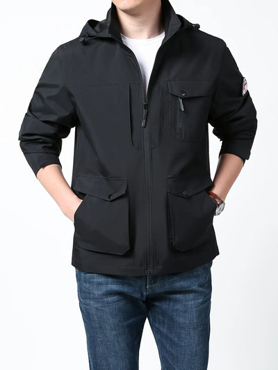 Henry™ - Comfortable Waterproof Jacket with Detachable Hood