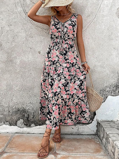 Grace™ - Elegant Floral Dress