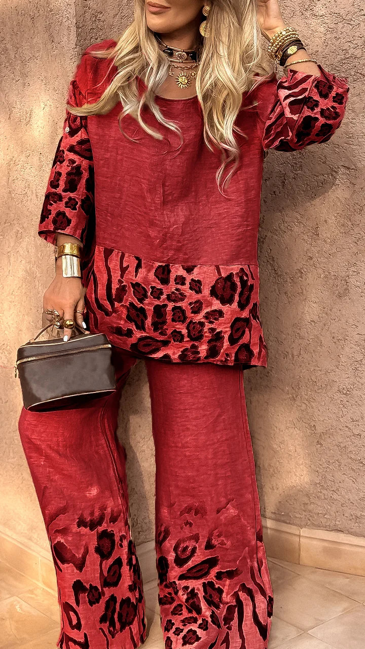 Scarlett™ - Stylish Leopard Print Set