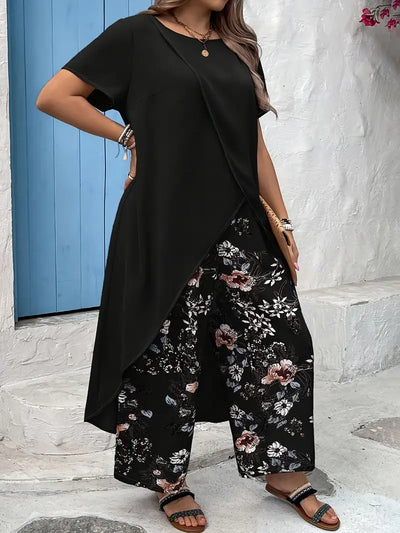Harper™ - Elegant Floral Print Set