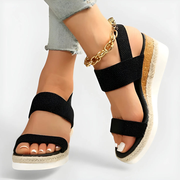 Women's Strappy Athletic Sandals with Non Slip Sole and Arch Support