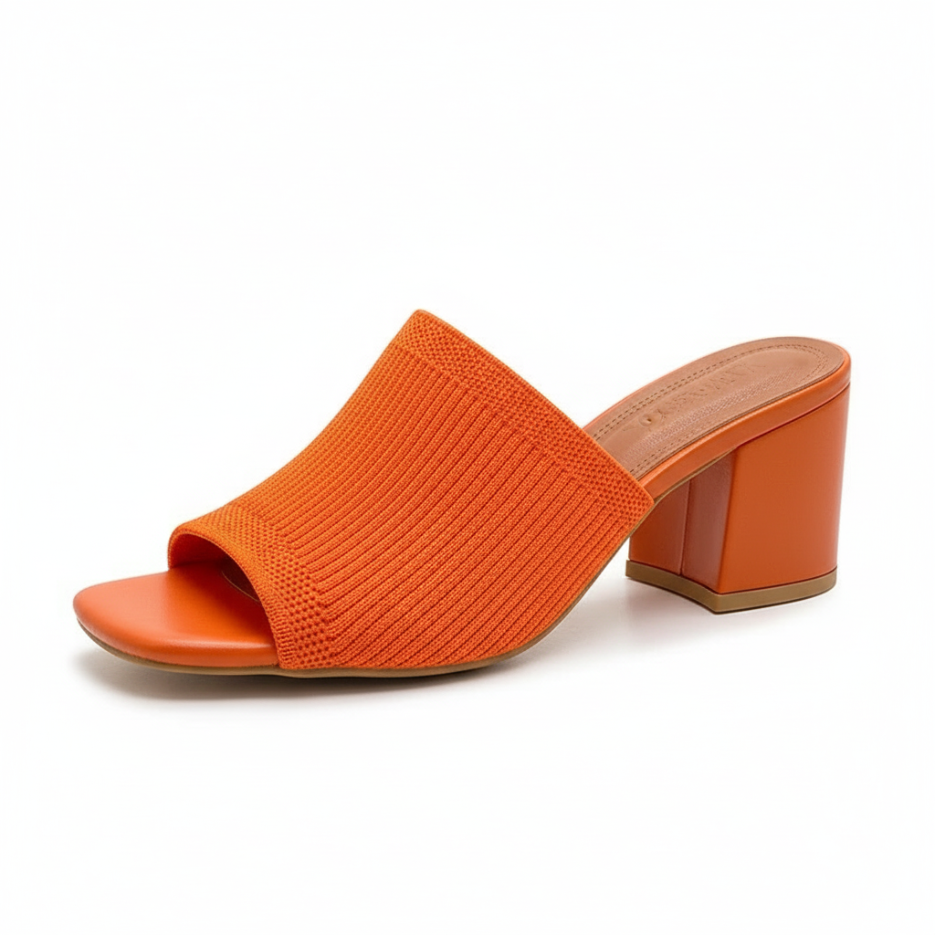 Women's Casual Block Heel Sandals with Open Toe and Cushioned