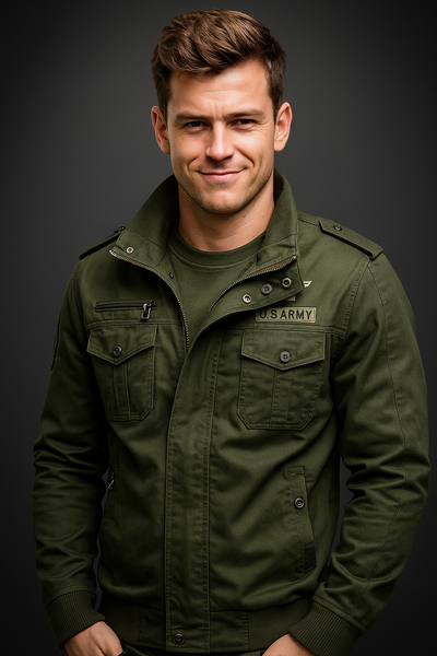 Ethan™ - Vintage Cargo Jacket
