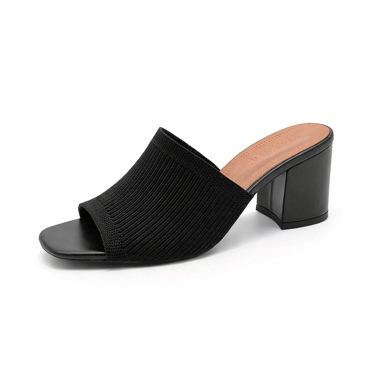 Women's Casual Block Heel Sandals with Open Toe and Cushioned