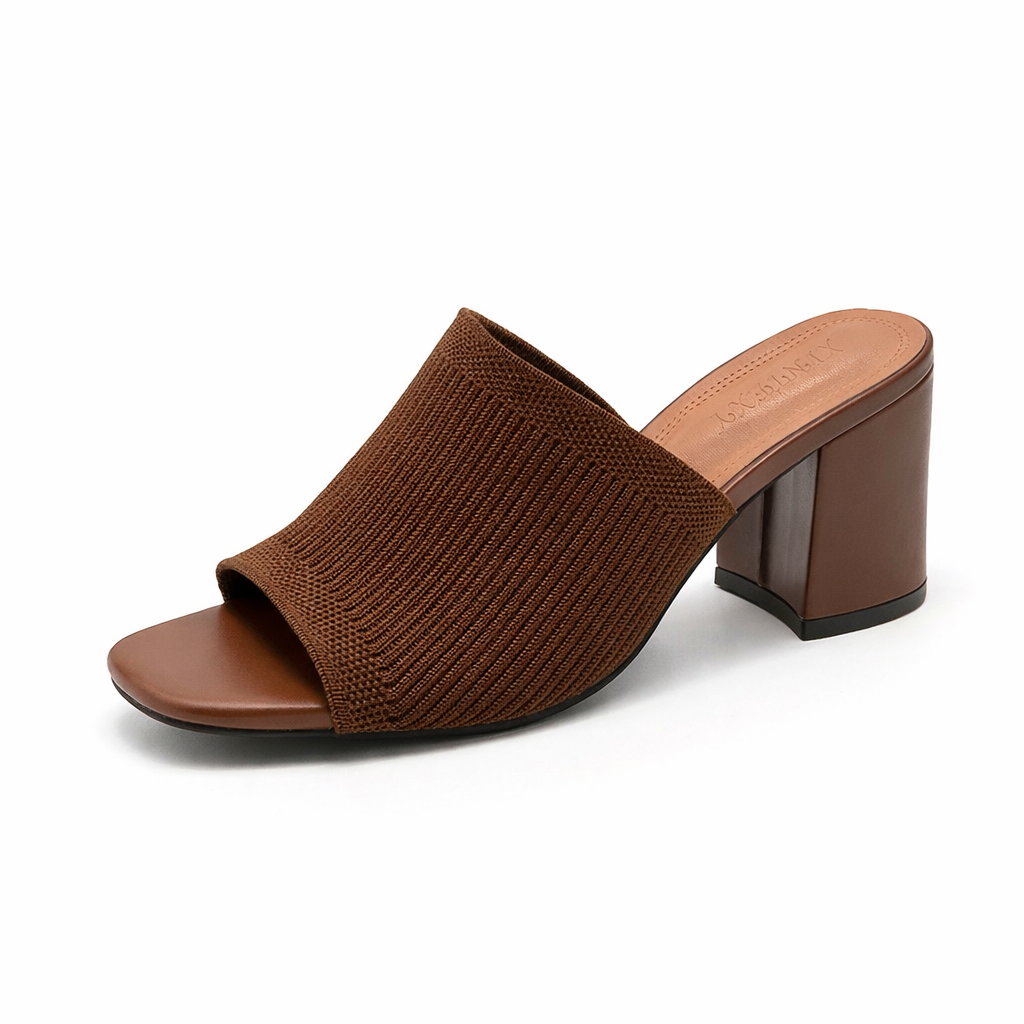Women's Casual Block Heel Sandals with Open Toe and Cushioned