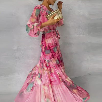 IDALIA | ELEGANT FLOWING DRESS