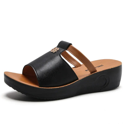 Charlotte™ - Retro Wedge Sandals