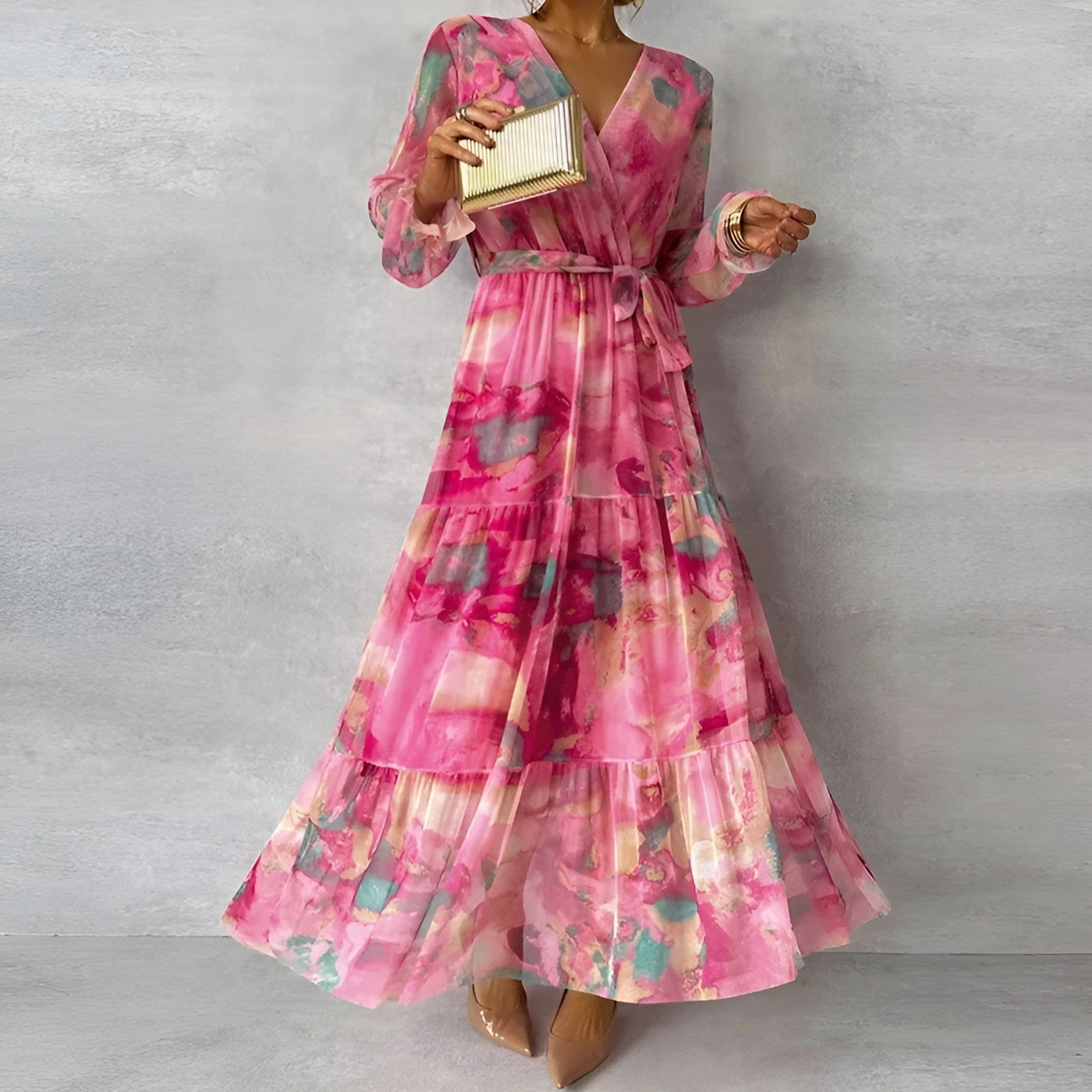 IDALIA | ELEGANT FLOWING DRESS