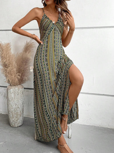 Hannah™ - Ethnic Backless Dress