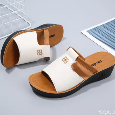 Charlotte™ - Retro Wedge Sandals