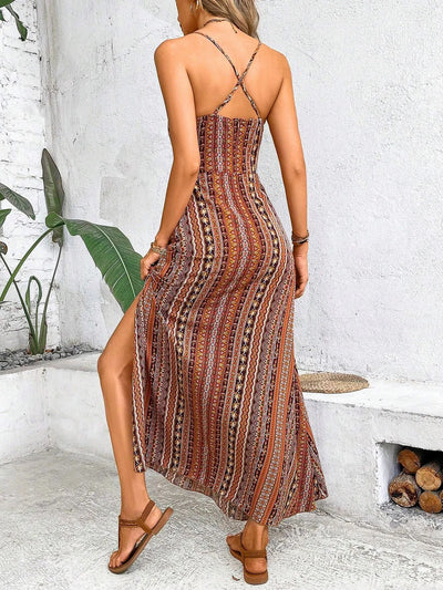 Hannah™ - Ethnic Backless Dress