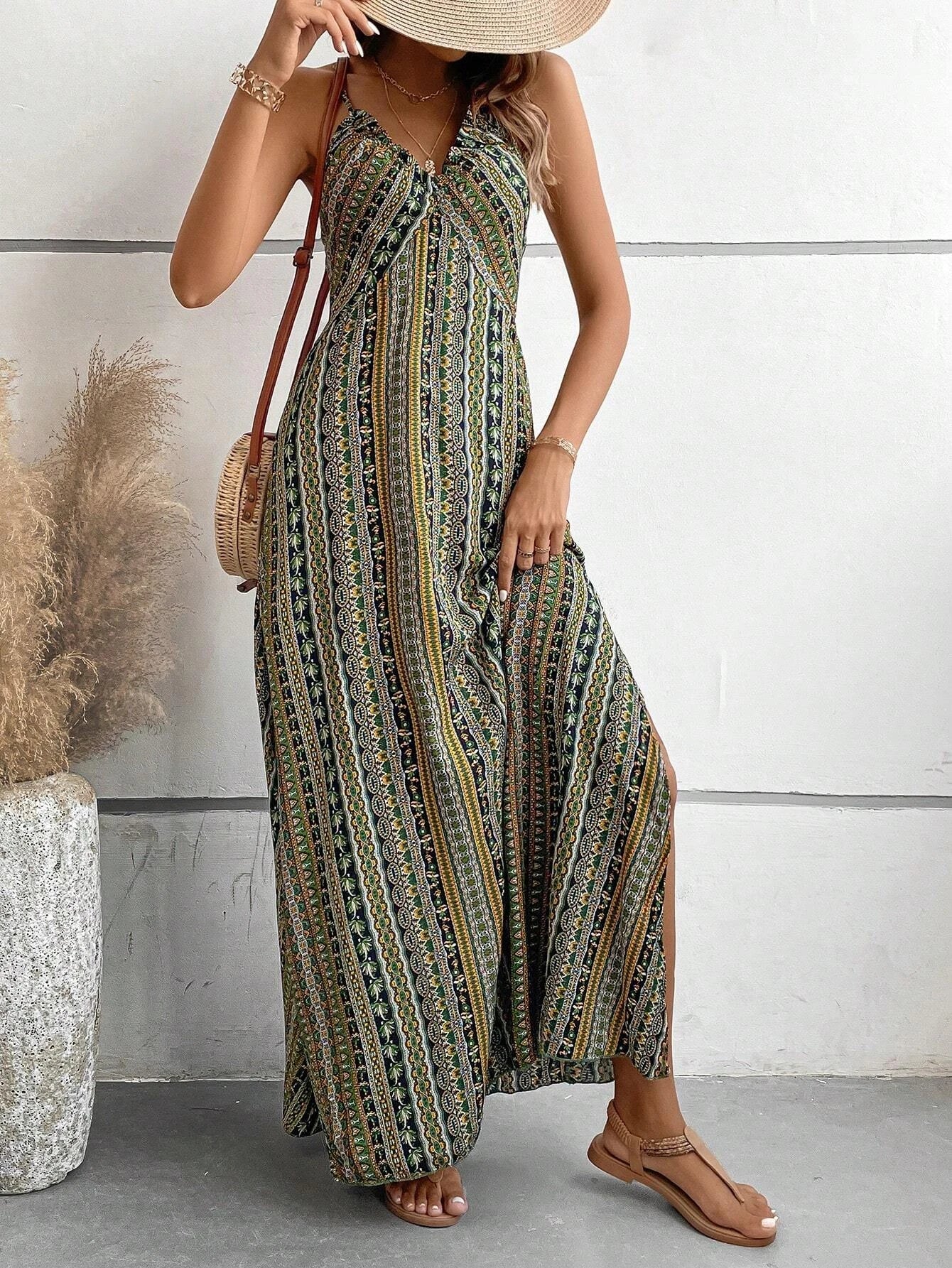Hannah™ - Ethnic Backless Dress