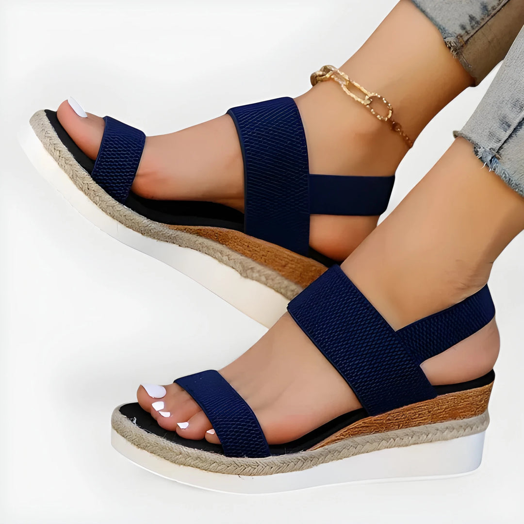 Women's Strappy Athletic Sandals with Non Slip Sole and Arch Support