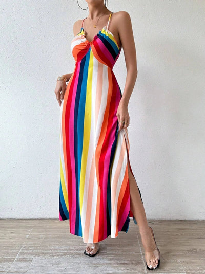 Hannah™ - Ethnic Backless Dress
