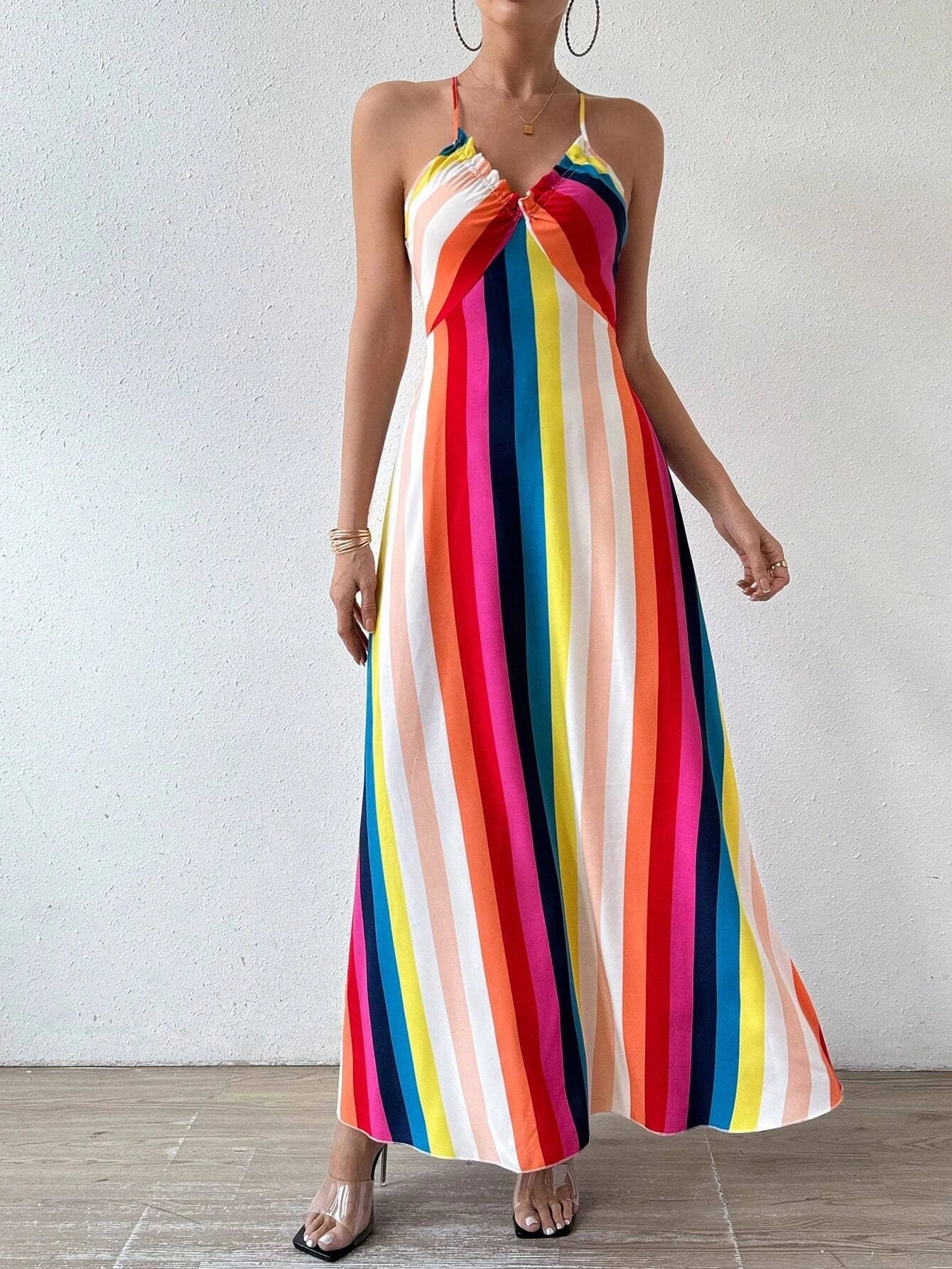 Hannah™ - Ethnic Backless Dress