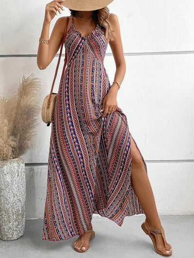 Hannah™ - Ethnic Backless Dress