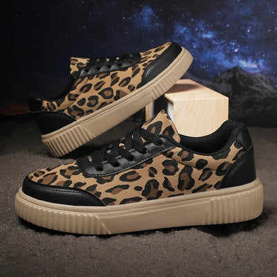Aubrey™ - Breathable Leopard Print Sneakers